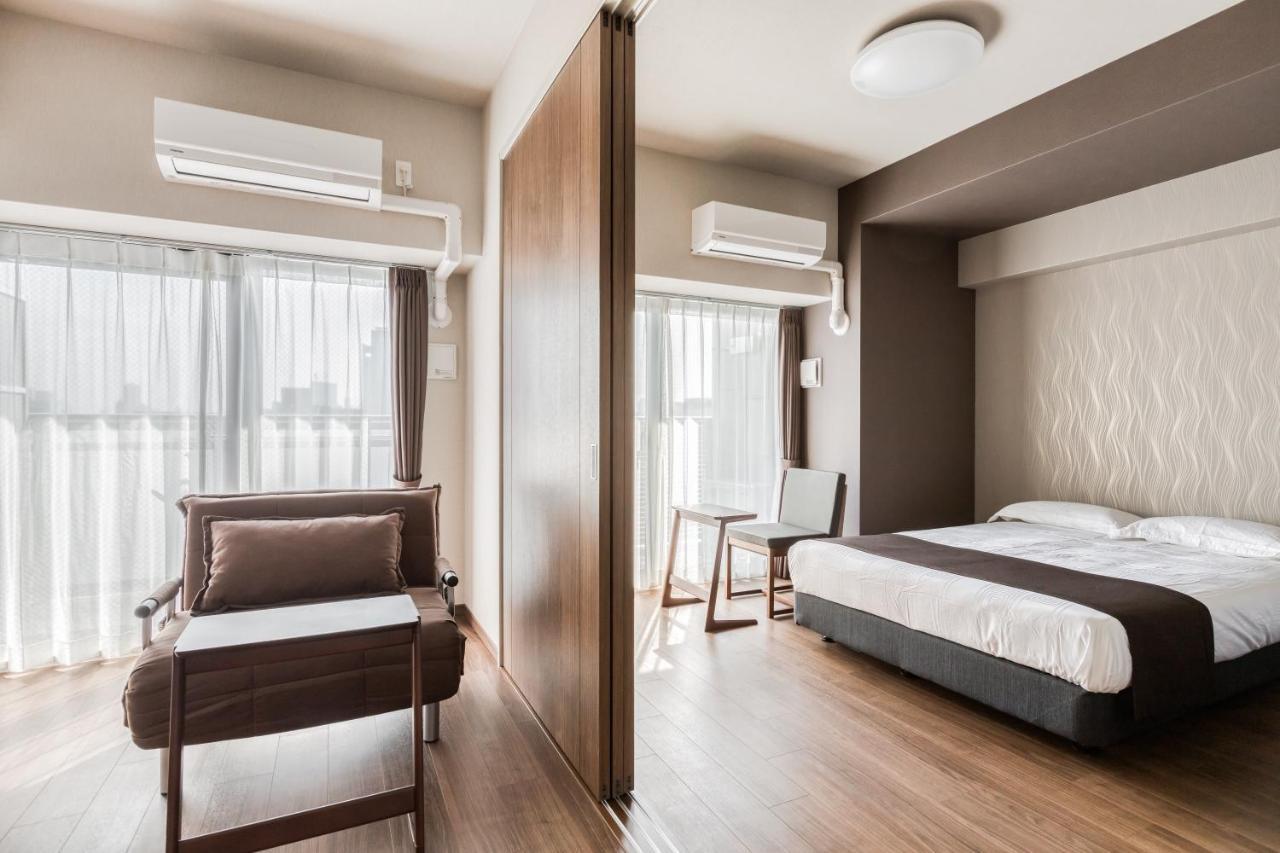 Ostay Shin-Osaka Hotel Apartment Bagian luar foto